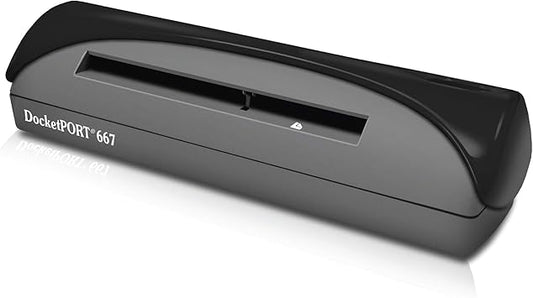 DocketPORT 667 Simplex Card Scanner (DP667) with DocketSCAN Business Card