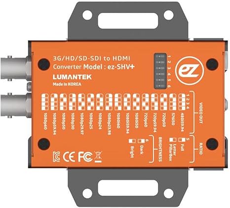 SDI to HDMI Converter with Display and Scaler