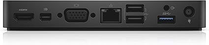 Dell WD15 Monitor Dock 4K with 180W Adapter, USB-C, (450-AEUO, 7FJ4J, 4W2HW)