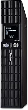 CyberPower OR2200LCDRT2U Smart App LCD UPS System, 2200VA/1320W, 8 Outlets, AVR, 2U Rack/Tower