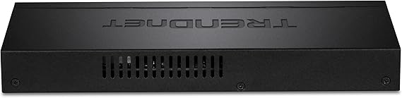 TRENDnet 8-Port Gigabit PoE+ Switch, 120W PoE Power Budget, 16Gbps Switching Capacity, IEEE 802.1p QoS, DSCP Pass-Through Support, Fanless, Wall Mountable, Lifetime Protection, Black, TPE-TG84