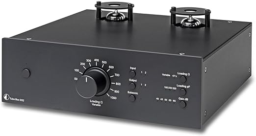 Pro-Ject Tube Box DS2 Phono Preamplifier (Black)