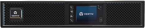 Vertiv Liebert GXT5 UPS with SNMP/Webcard - 1000VA 1000W 120V, Online Double Conversion 2U Rack/Tower, Energy Star Certified, Lead Acid, Sine Wave, Battery Backup, 1.0 Power Factor(GXT5-1000LVRT2UXLN)