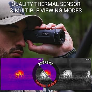 ATN BlazeSeeker-207 Thermal Imaging Monocular 12 Micron, 256x192 <35 NETD, 50 Hz