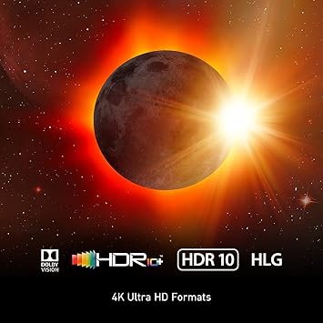 Panasonic Streaming 4K Blu Ray Player with Dolby Vision and HDR10+ Ultra HD Premium Video Playback, Hi-Res Audio, Voice Assist - DP-UB820-K (Black)