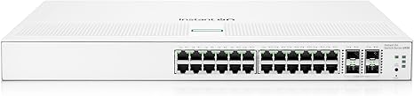 HPE Networking Instant On Switch Series 1930 24-Port Gb Smart-Managed Layer 2+ Ethernet Switch | 24x 1G | 4X SFP+ | US Cord (JL682A#ABA)