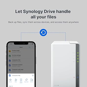 Synology 2-Bay DiskStation DS223j (Diskless)
