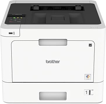 Brother HL-L8260CDW Business Color Laser Printer, Duplex Printing, Flexible Wireless Networking, Mobile Device Printing, Advanced Security Features – Amazon Dash Replenishment Ready,White