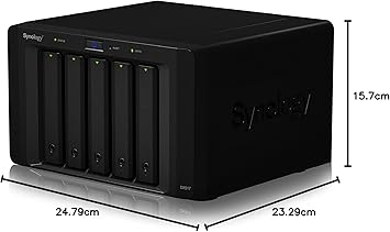 Synology 5bay Expansion Unit DX517 (Diskless) 157 mm x 248 mm x 233 mm
