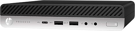 HP Prodesk 600 G3 Micro Computer Mini PC (Intel Quad Core i5-7500T 2.7Ghz, 16GB DDR4 Ram, 256GB SSD, Display Port, USB 3.0, USB-C) Win 10 Pro (Renewed)