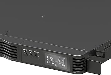 Vertiv Liebert PSI5 UPS - 1000VA 900W 120V 1U Line Interactive AVR, Rack, Lead Acid, 0.9 Power Factor, Pure Sine Wave, 2 Programmable Outlets, Power Backup with Surge Protection (PSI5-1000RM1201U)