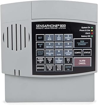 Sensaphone 800 Monitoring System, 8-Channel