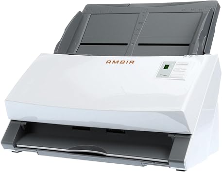 Ambir ImageScan Pro 340 40ppm High-Speed ADF Scanner for Windows PC and Mac