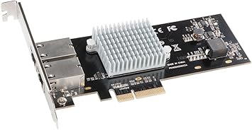 Sonnet Presto 10GbEBase-T Network Adapter Gray (G10E-2X-E3)