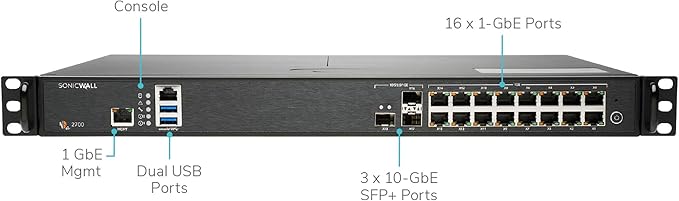 SONICWALL 02-SSC-7370 NSA 2700 Sec Upg Plus ESSN 3YR