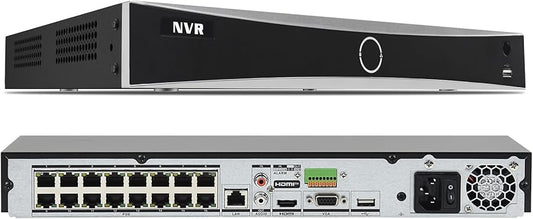 HITOSINO 4K 8CH 8 PoE Port NVR (32CH POE AI NVR(Not Include HDD))