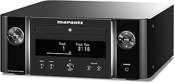 Marantz M-CR612 Network CD Receiver, Wi-Fi, Bluetooth, AirPlay 2 & HEOS Connectivity, AM/FM Tuner, CD Player, Unlimited Music Streaming, Compatible with Amazon Alexa, Black
