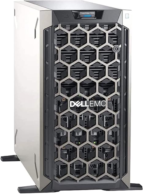 Dell PowerEdge T340 Tower Server, Windows 2016 Standard OS, Intel Xeon E-2124 Quad-Core 3.3GHz 8MB, 32GB DDR4 RAM, 16TB Storage, RAID, Single PSU (Renewed)
