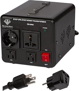 Dynastar Step Up & Step Down Voltage Converter and Transformer, 110-220 to 220-240 Volts; Heavy Duty, Extra Durable Lifetime Coil, 5-Year-Warranty, 5500 Watts