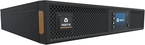 Vertiv Liebert GXT5 UPS - 1000VA 1000W 120V, Online Double Conversion, 2U Rack/Tower, Energy Star Certified, Lead Acid, Sine Wave, Battery Backup, 1.0 Power Factor, Colored LCD (GXT5-1000LVRT2UXL)