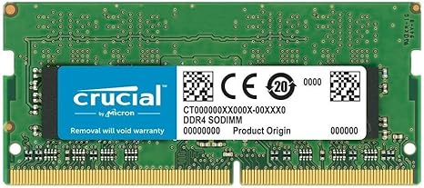 Crucial RAM 16GB DDR4 2400 MHz CL17 Laptop Memory CT16G4SFD824A