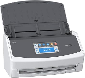 Fujitsu ScanSnap iX1500 30PPM Duplex Colour Document Scanner - USB, Wi-Fi, White/gray - PA03770-B005