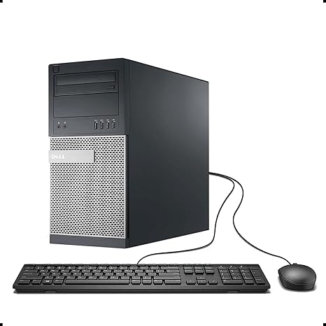 Dell Optiplex 7010 Tower, Intel Core i7-3770 3.4GHz, 16GB RAM, 2TB Hard Drive, DVDRW Windows 10 Pro 64bit (Renewed)
