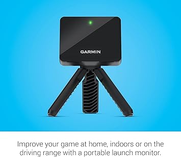 Garmin Approach R10, Portable Golf Launch Monitor, Take Your Game Home, Indoors or to The Driving Range, Up to 10 Hours Battery Life with 6Ave Travel & Cleaning Kit