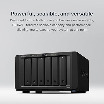 Synology 6 Bay NAS Diskstation Ds1621+ (Diskless)