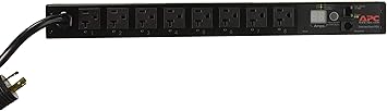 SCHNEIDER ELECTRIC APC AP7901B Rack PDU/Switched/ 1U/ 20A/ 120V Switched Rack Power Distribution Unit