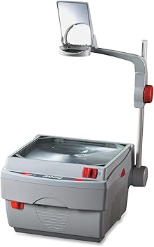 Apollo 3000 Lumen Open Head Overhead Projector with Marker, 15 x 14 x 27 Inches (V3000M)