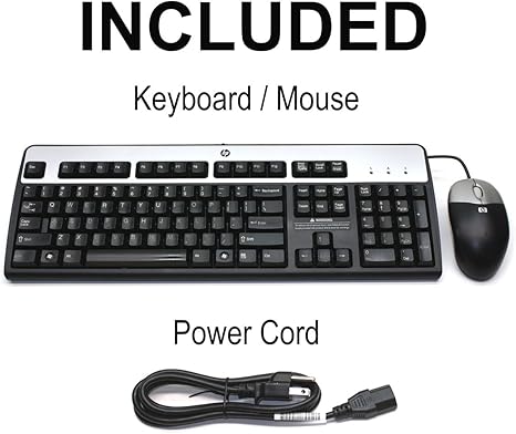 HP RP5800 Computer Retail System POS - Intel Core i5-2400 3.1GHz, 8GB DDR3 Ram, 240GB SSD, Windows 10 (Renewed)