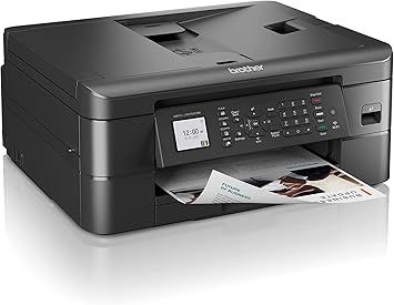Brother MFC-J10 Series 3-in-1 Printer, Wireless Color Inkjet Printer, Printer, Copy, Scan, Fax - 9.5 ppm, 150 Sheets, 1.8