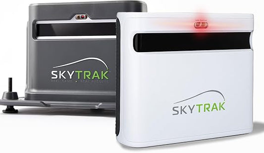 SkyTrak+ Launch Monitor & Golf Simulator Protective Shield - Tour-Level Swing Analysis with Dual Doppler Radar, Enhanced Camera, 100K+ Courses, Real-time Simulation, Wi-Fi, USB-C Charging