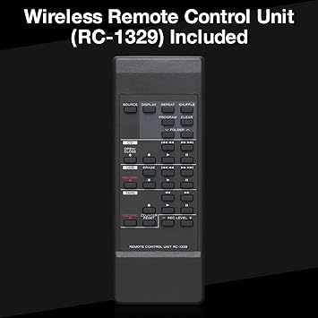 Tascam CD-A580 Cassette/CD/USB MP3 Player Recorder Combo, Black