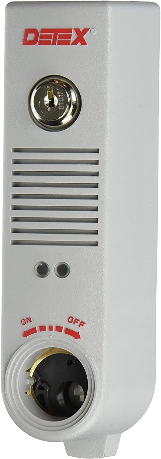 Detex EAX-500 Surface Mounted Powered Door or Wall Mount Exit Alarm Exit Piezo Horn