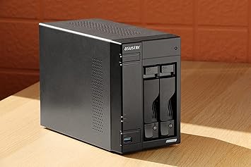 Asustor Lockerstor 2 Gen 2 AS6702T | 2 Bay NAS - Network Storage Enclosure, Quad Core 2.0GHz CPU, 4 M.2 PCIe 3.0 SSD Slot, 2 2.5GbE Port, 4GB RAM DDR4