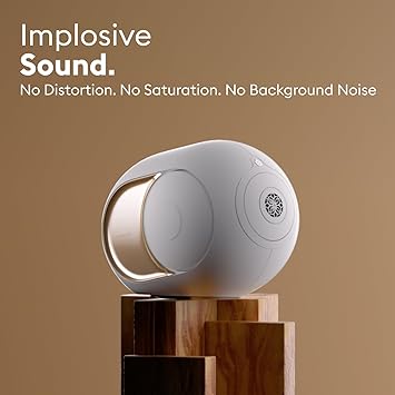 Devialet - Phantom I 108dB - High-Fidelity Wireless Speaker - Gold - Implosive Soundstage - Zero Distortion - Bluetooth Speaker - Loud Stereo Sound, Deep Bass
