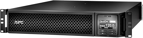 APC UPS 3000VA Smart-UPS Single Phase Online Uninterruptible Power Supply, Rack Mount UPS (SRT3000RMXLA)