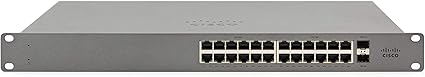 Meraki Go by Cisco | 24 Port Network Switch | Cloud Managed | [GS110-24-HW-US]