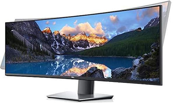 Dell Marketing USA LP Ultra Sharp 49" Screen Led-Lit Monitor Black (U4919DW)