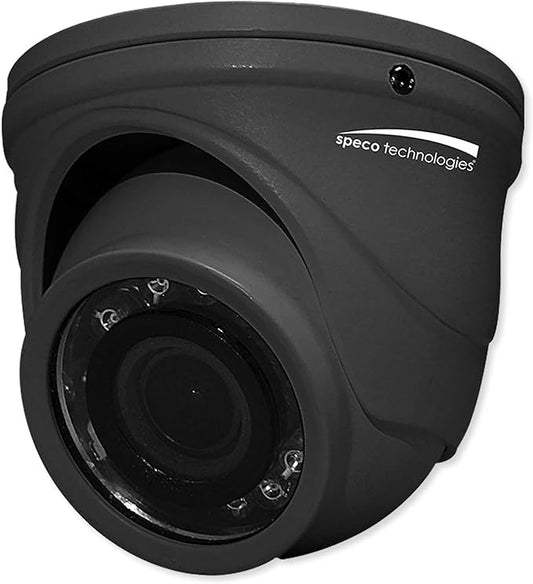 Speco 4MP HD-TVI Mini IR Turret w/2.9mm Lens - Grey