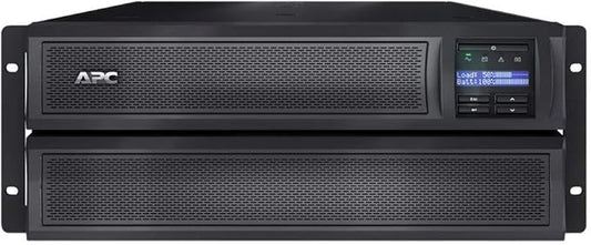 APC Network UPS, 2000VA Smart-UPS Sine Wave, Short Depth UPS with Extended Run Option, SMX2000LVNC, Network Management Card, Tower/4U Rack Convertible, Line-Interactive, 120V