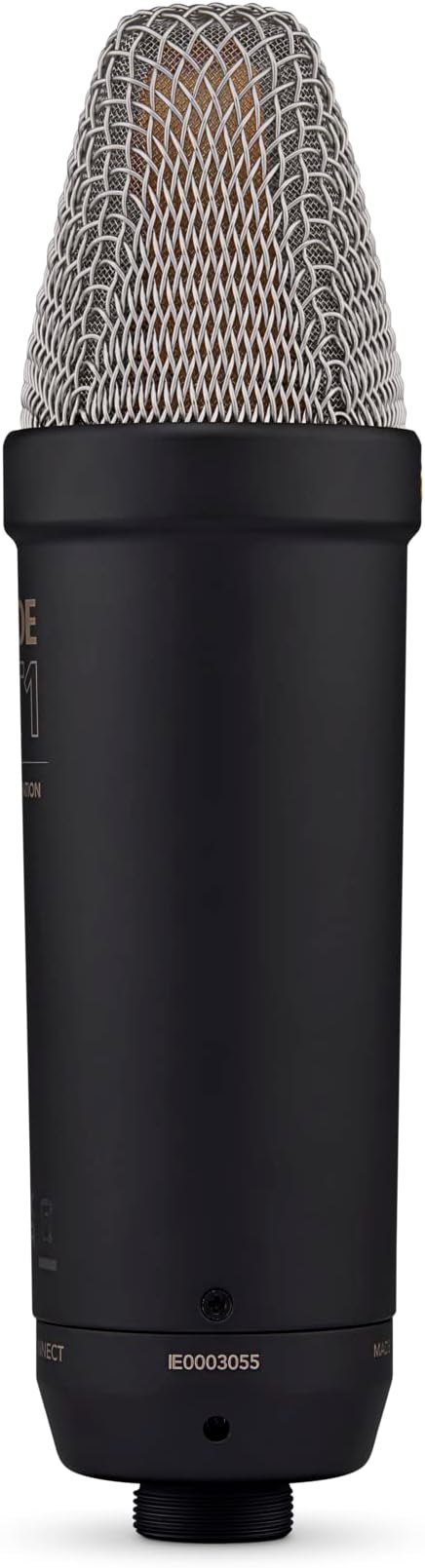 Rode NT1 5th Generation Condenser Microphone with SM6 Shockmount and Pop Filter - Black