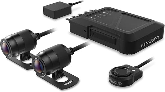 Kenwood STZ-RF200WD Motorsports HD Dash Cam with GPS and Rear-View Cam
