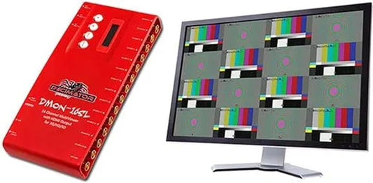 Decimator DMON-16SL 16-Channel SDI Multiviewer with HDMI Output for 3G/HD/SD and Custom Layouts