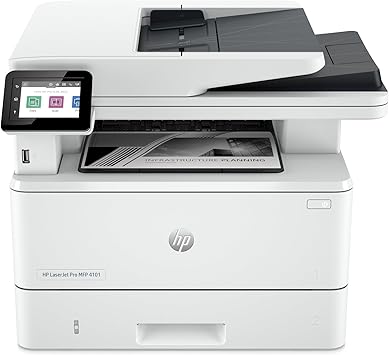 HP Laserjet Pro MFP 4101fdn Printer, Print, scan, Copy, fax, Fast speeds, Easy Setup, Mobile Printing, Advanced Security, Best for Small Teams, Ethernet/USB only