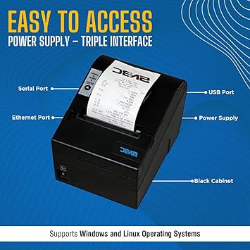 SAM4s BTP-R880NP Thermal, Serial/USB Receipt Print CRS132040
