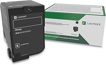 Lexmark High Yield Black Return Program Toner Cartridge for US Government, 25000 Yield (84C0HKG)