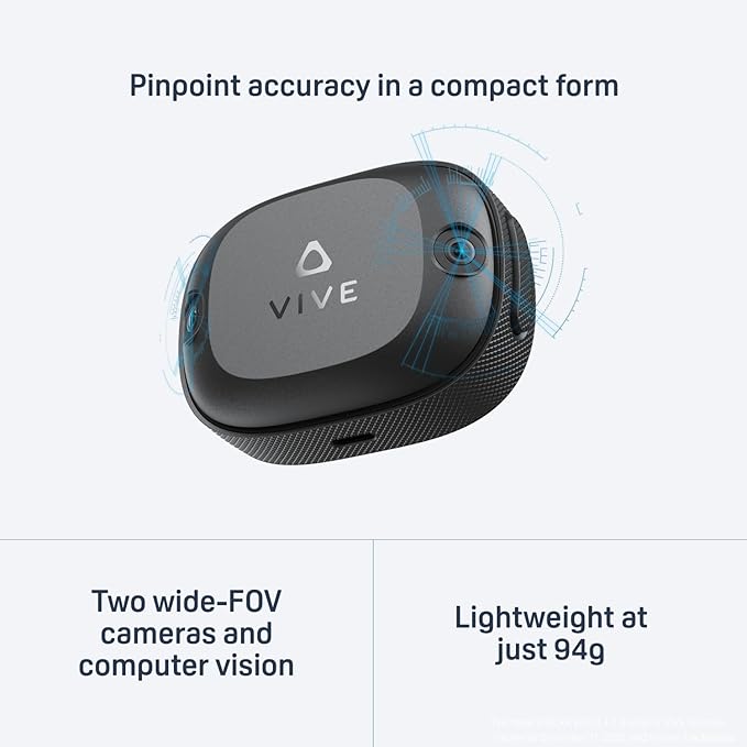 HTC VIVE Ultimate Tracker - For All-in-One XR Headsets and PC VR Streaming